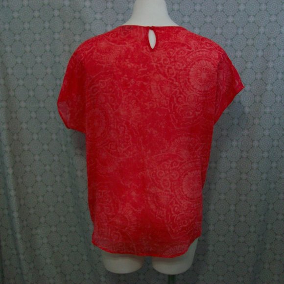 ⚡Sonoma Life+Style Salmon Colored Top - Picture 3 of 7